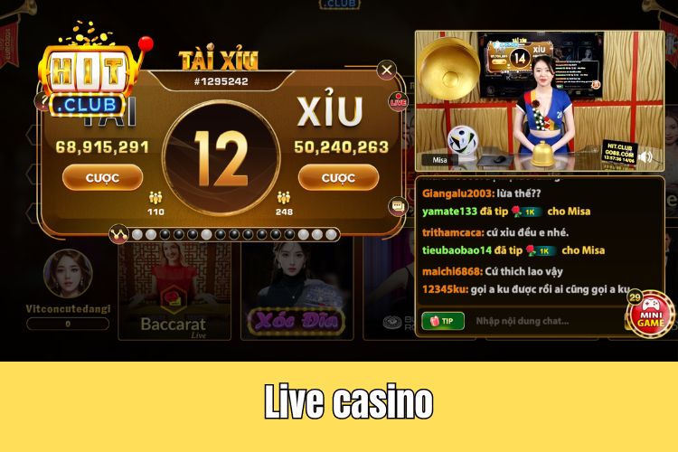 Live casino HitClub