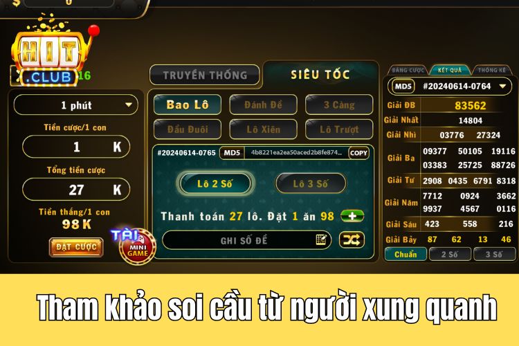 Tham khảo soi cầu người xung quanh